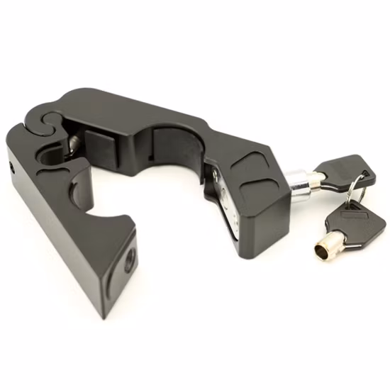 Factory Wholesale Motorcycle Accessories Motorbike Caps Safety Throttle Brake Neck Lock Handlebar Grip Lock