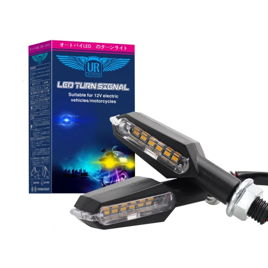 Indicatore di direzione per motocicletta con indicatore di direzione a LED Motoled per motocicli